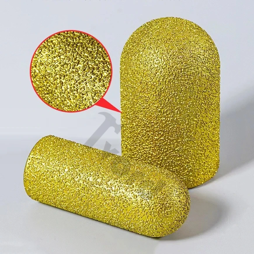 M10 الماس النحاس عجلة طحن المياه العودة إصبع بت قاطعة المطحنة التشذيب جلخ جولة رئيس لخلع الملابس حجر الكوارتز #4