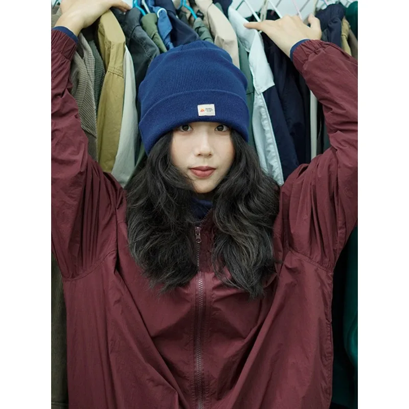 

Stocking Cap Women Bucket Hat Knitted Dump Bucket Hat Beanie Hat Hood Earmuffs Beanie Winter Cold Weather Warm Windproof