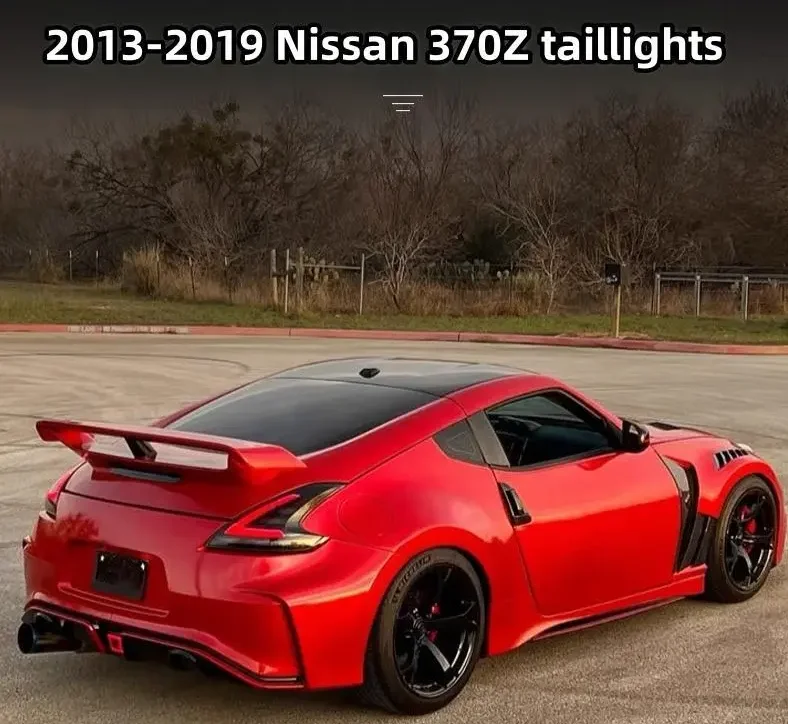 

Светодиодный задний фонарь для проектора Nissan 370z 2013-2019, дневные ходовые огни, автомобильные аксессуары