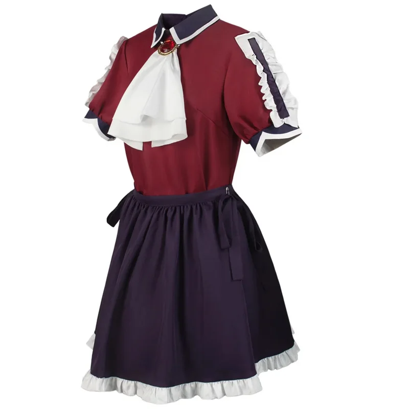 Oshi no Ko Ruby Hoshino/Arima Kana/Mem Cho Cosplay Singen Kostüm Perücke Hexe Maid Outfit Kinder Frauen Halloween Verkleidung Anzug