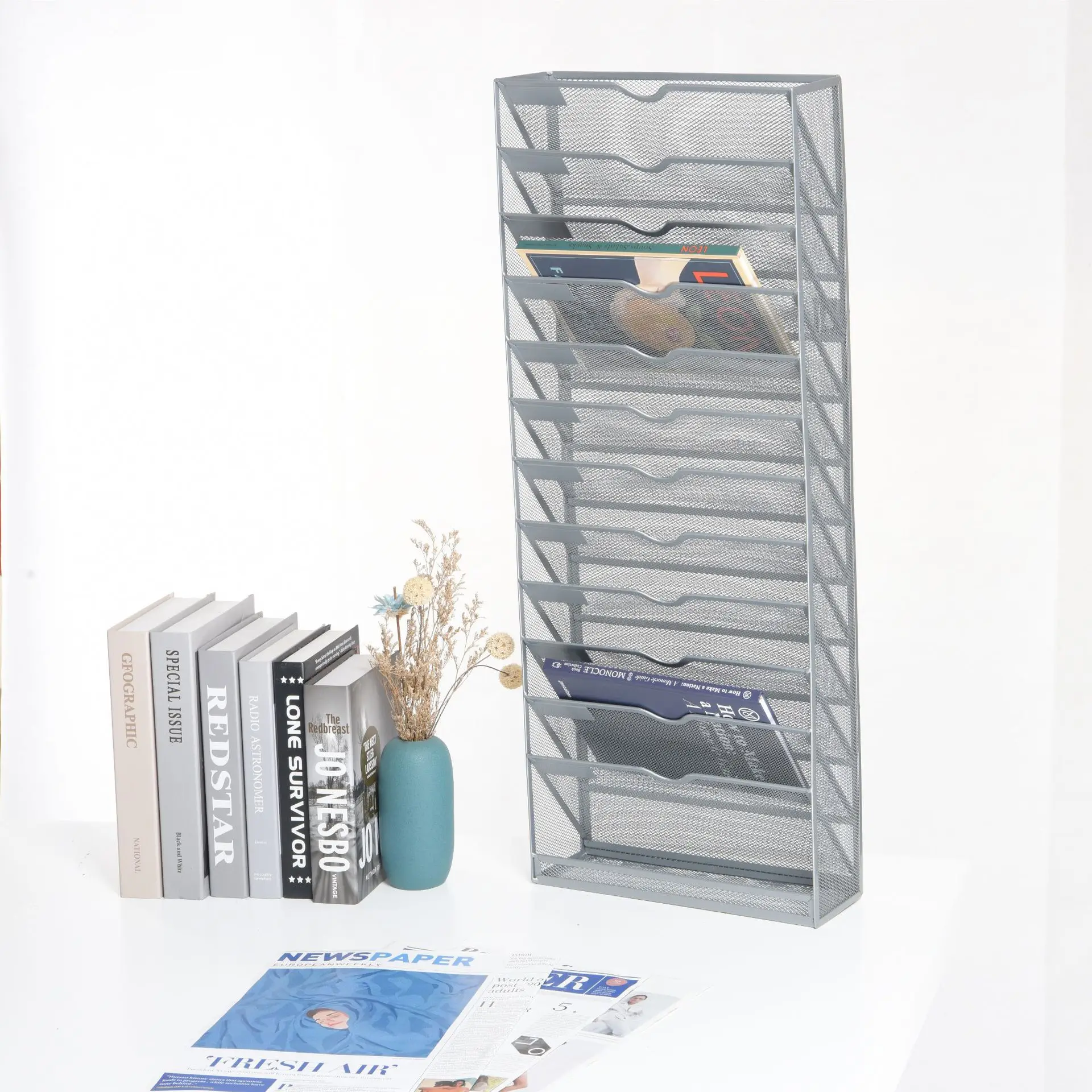scaffale-portaoggetti-laterale-da-scrivania-a-13-livelli-libreria-multistrato-in-metallo-contenitore-porta-documenti-da-ufficio-appendibile