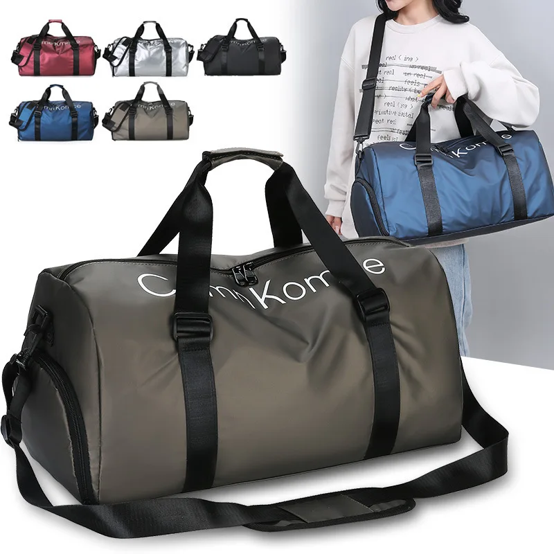 

Handheld Travel Bag with Dry Wet Separation Large Capacity Shoulder Bag Sports Yoga Bag Fitness Bag Fashionable Boarding Bag