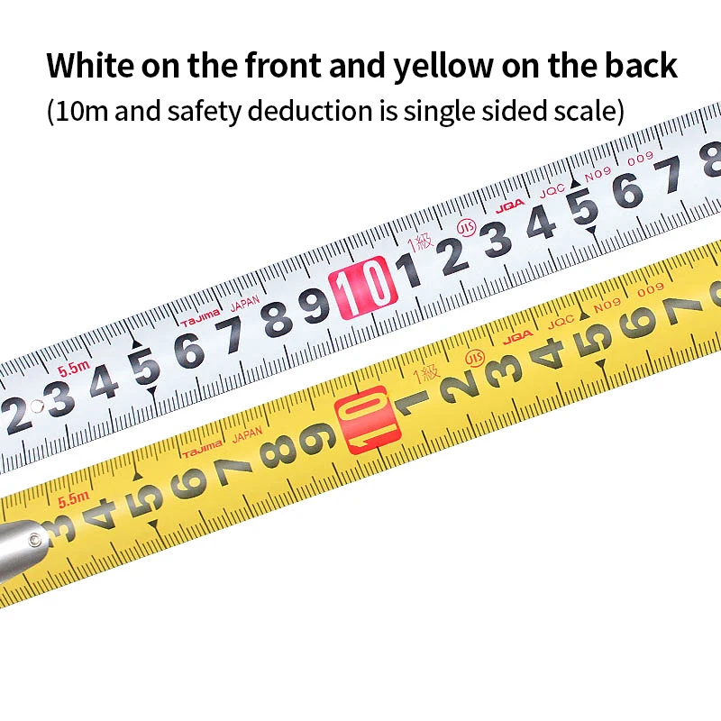 Tajima steel rubber coated non-slip steel tape measure 2 m 3.5 m 5 m 7.5 m Wear resistant tape image 5