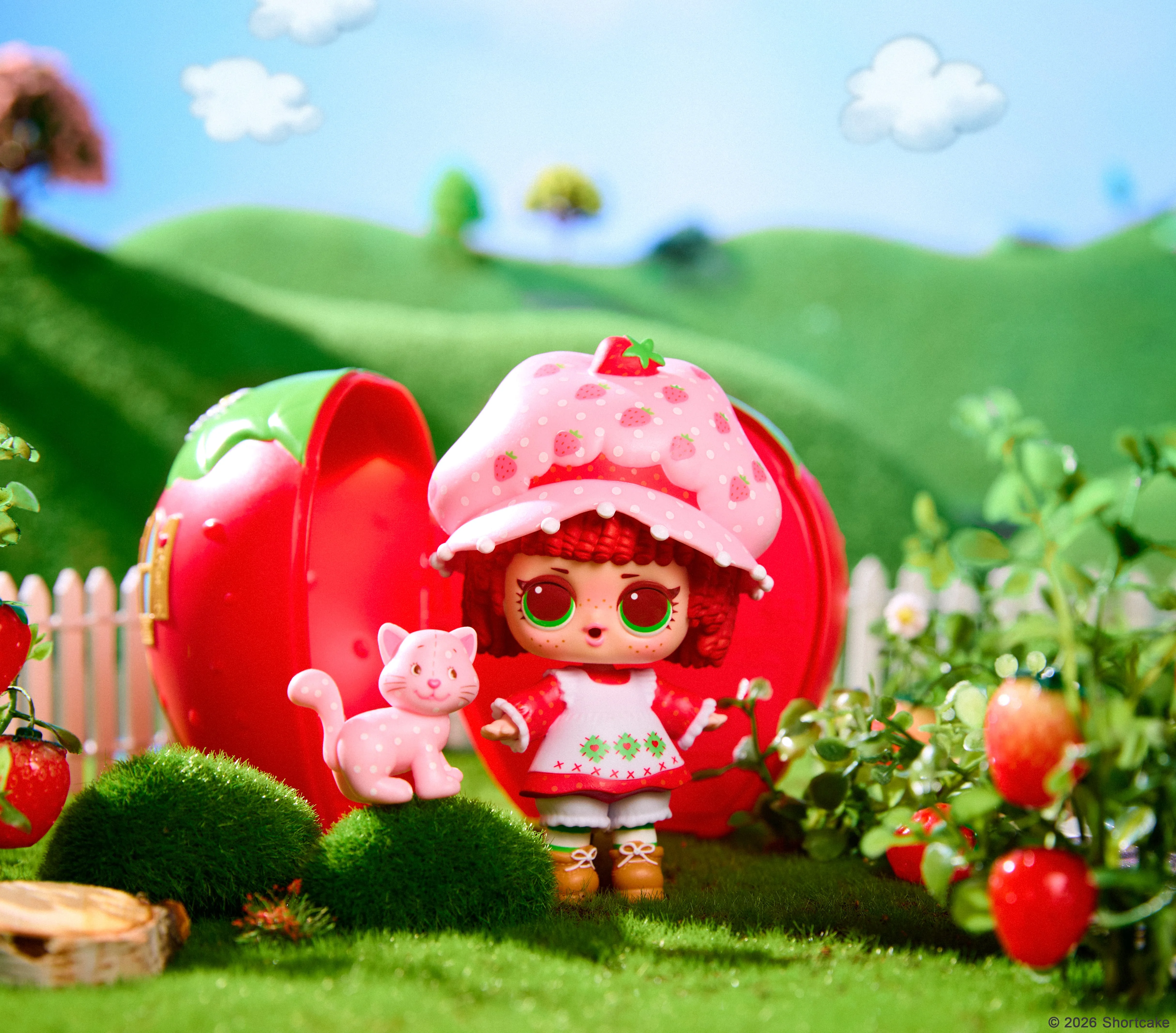 

L.O.L Surprise Loves Blind Boll Strawberry Shortcake/Hello Kitty Tots Mystery Box DIY Model Kid Birthday Gifts