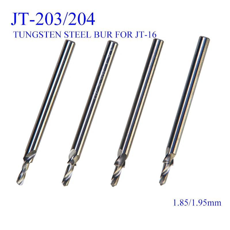 10pcs Dental Pin Planter Aiguille Tungsten Steel Bur for JT-16/20 Drilling Unit Accessories