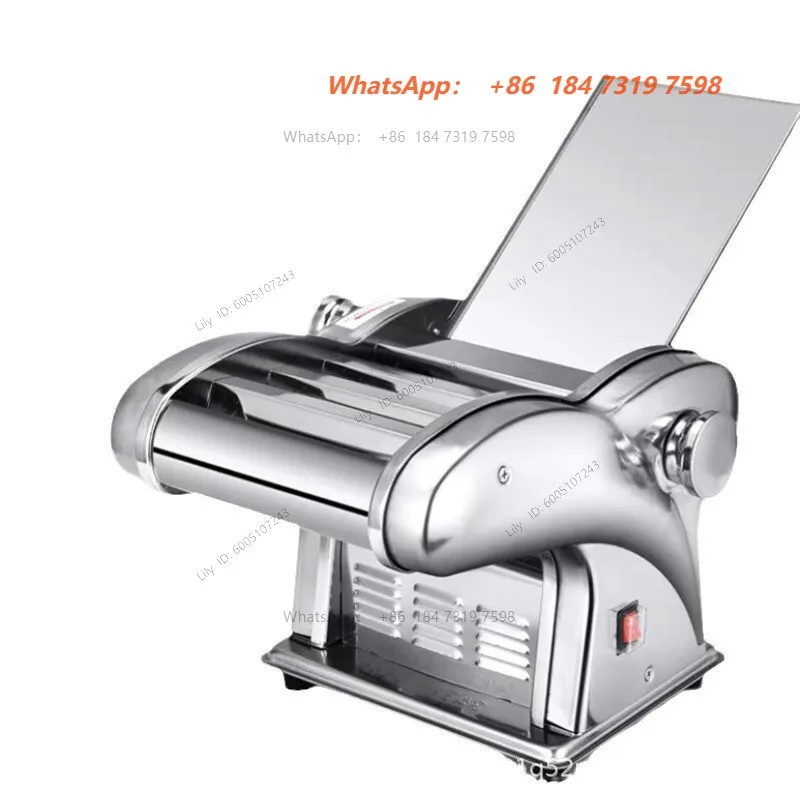 110V automatic rolling noodle dumpling skin machine commercial stainless steel noodle machine