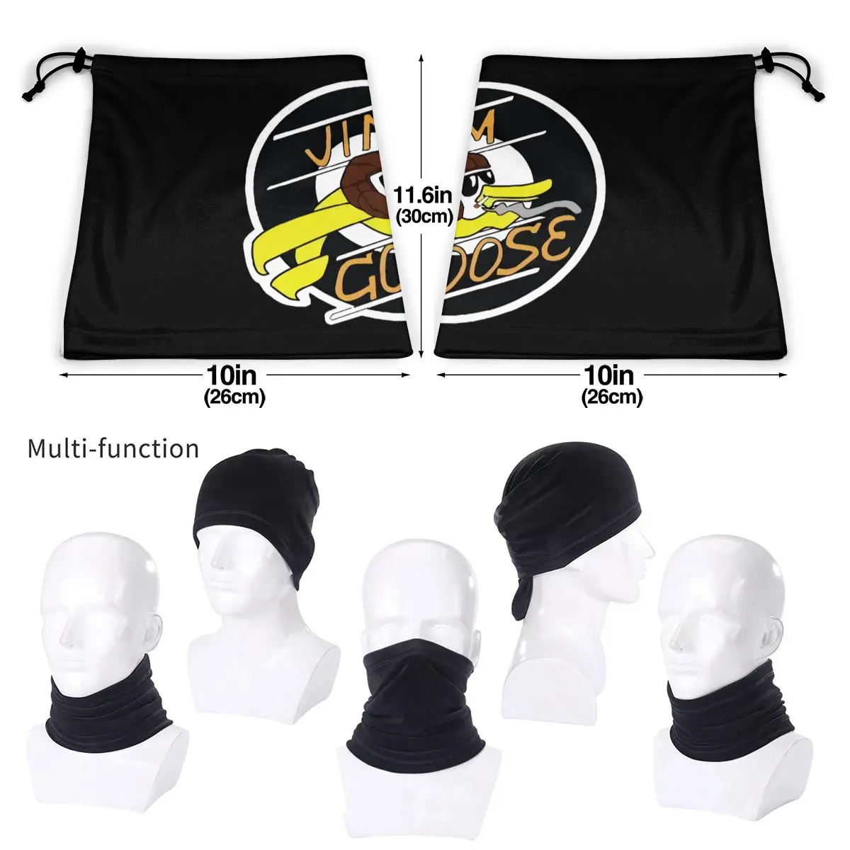 Jim Goose Club Mfp Bike Kwaka Z1000 Movie 1000Cc Microfiber Neck Gaiter Bandana Scarf Sports Anti-uv Sun Protection