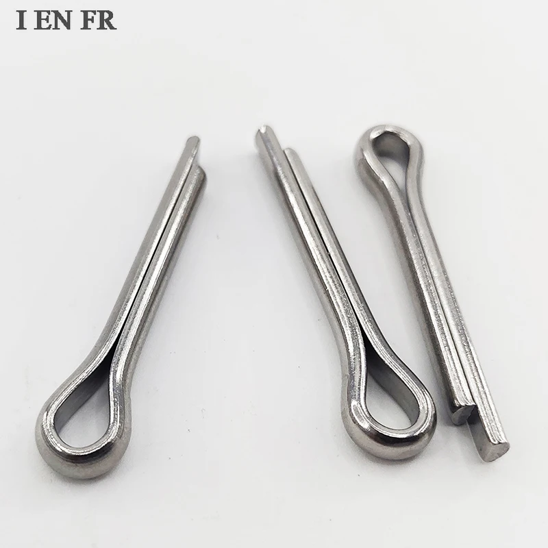 

M1.2 M1.5 M2 M3 M4 M5 M6 M8 GB91 304 Stainless Steel U Shape Type Spring Cotter Hair Pin Split Clamp Tractor Open Elastic Clip