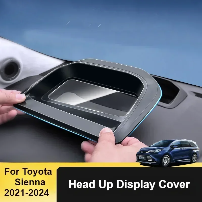 For Toyota Sienna 2021 2022 2023 2024 Flat View Monitor Protective Cover High Transparency Glass Anti-Reflective Car Cover