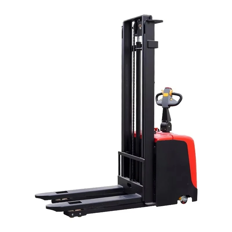 

Pallet Stacker 2 Ton 2 Meter Electric Self Loading Electric Hand Stacker Full Electric 2000kg 5000mm Self Loading Forklift
