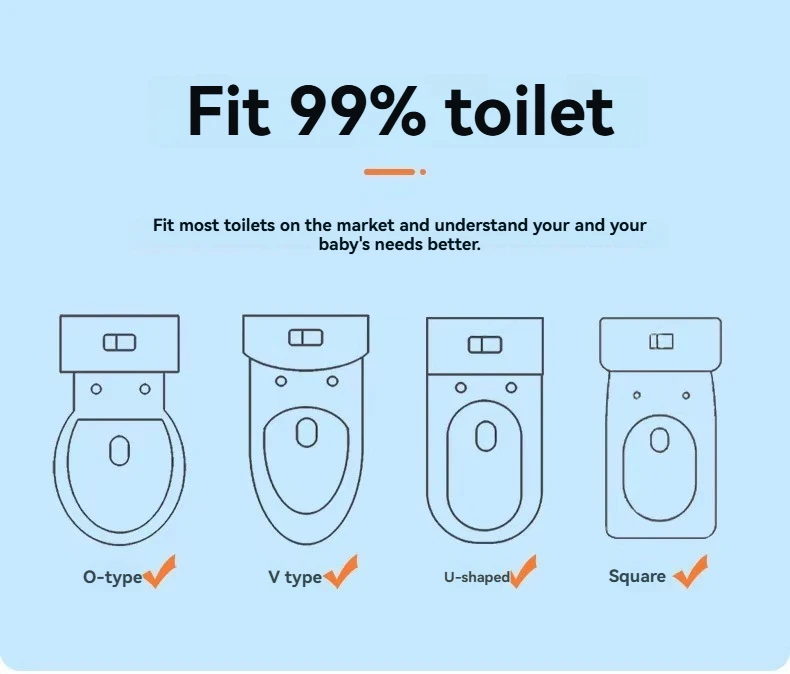 عبوة مقاعد تواليت للأطفال، أنماط كرتونية متنوعة، مادة PVC ناعمة، مع مقابض، لتدريب قعادة الأطفال الصغار