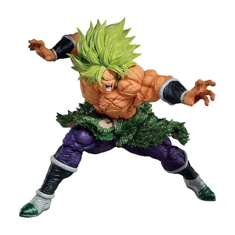

Фигурки Bandai Ichibansho Kuji Super Saiyan Broly Dragon Ball Z, аниме-фигурка, подарки из ПВХ, Коллекционная модель игрушки