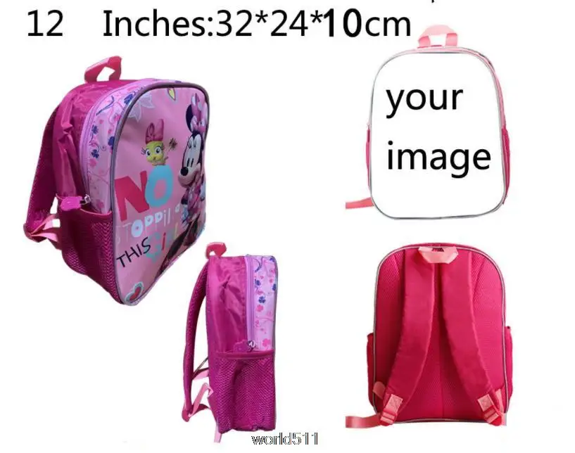 Disney New Children Bag Backpack Kindergarten Schoolbag Princess Cosplay Backpack Girl Cartoon Wholesale Kids Bag Rugzak Rugtas