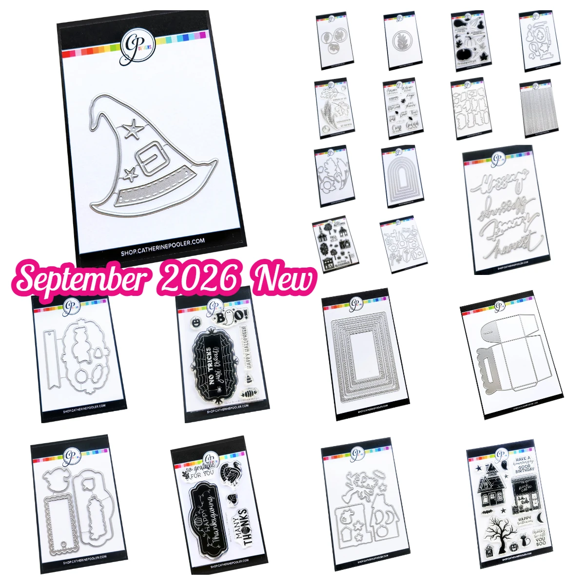 August 2026 New Poopler Happy Feels Box Witchy Wardrobe Metal Die Cuts Hallowmas Card Craft Decor DIY Handmade Scrapbook Diary