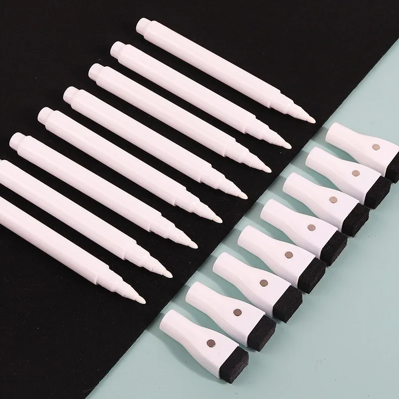 8 اللون 1-2 مللي متر الطباشير السائل قابل للمسح هيغليغتر قلم تحديد الفلورسنت للسبورة البيضاء الكتابة على الجدران LED الإعلان السبورة الأبيض #4