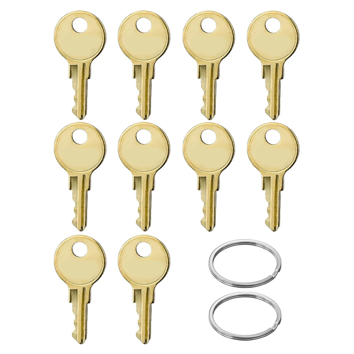 10 Pack CAT74 Toilet Paper Towel Dispenser Keys for Bobrick GAMCO B-263 SOOV CAT 74 Dispenser