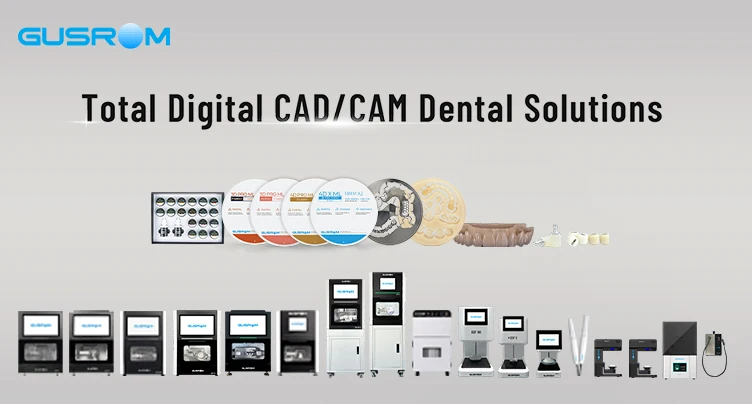 GUSROM 3D PRO ML Premium Mehrschichtiger Zirkonoxid-Block 98mmA2 6 Schichten 1200MPa 57% Transluzenz CAD CAM Dental-Scheibe für Kronen und Brücken – Detail 7