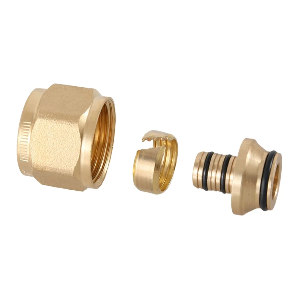 

Разветвитель для труб теплого пола, медный, с различными размерами соединений, совместим с трубами 12 и 16 миллиметров