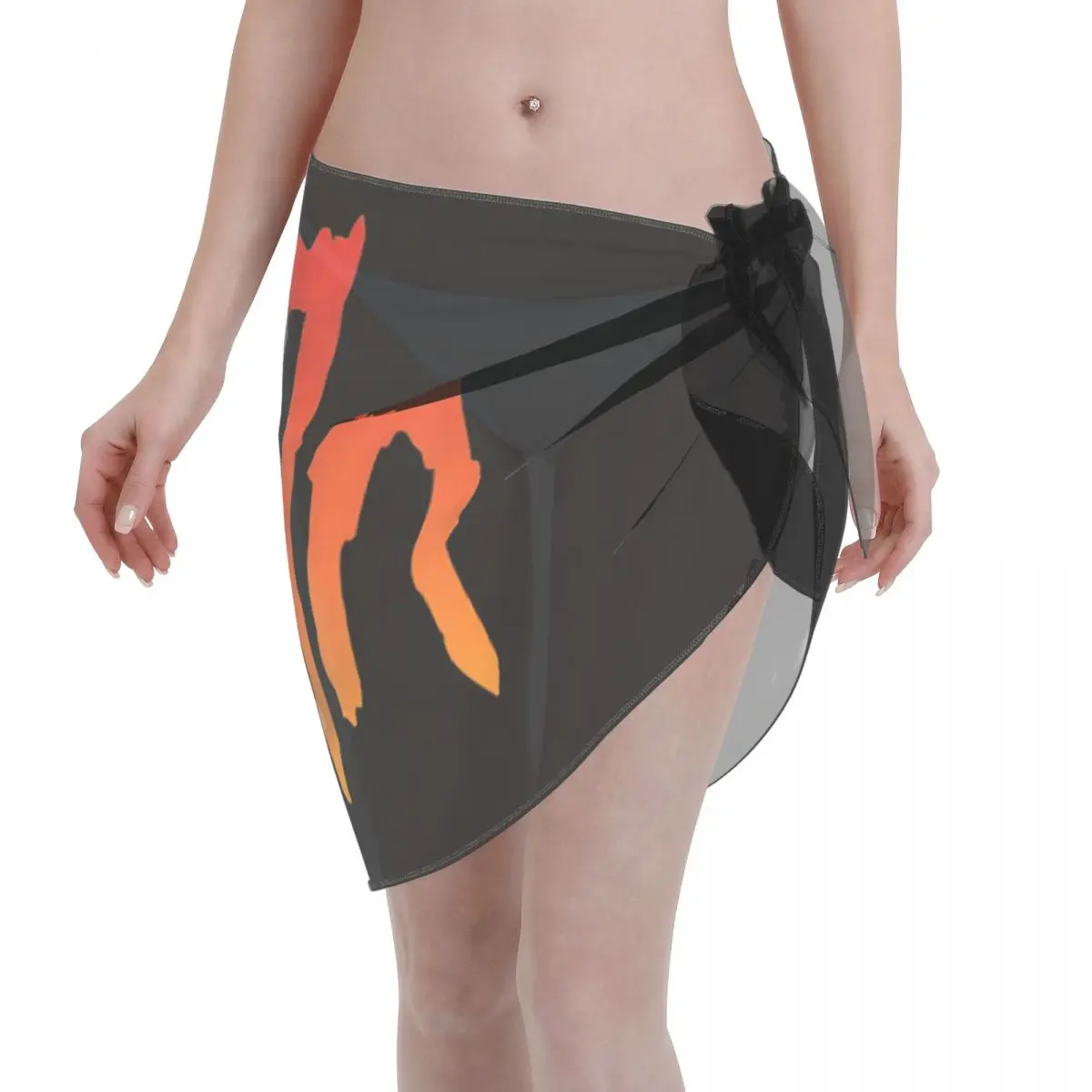 

Custom Korns Heavy Metal Music Hard Rock Roll Short Sarongs Beach Wrap Band For Swimwear Beach Bikini Wrap Swimsuit Coverups
