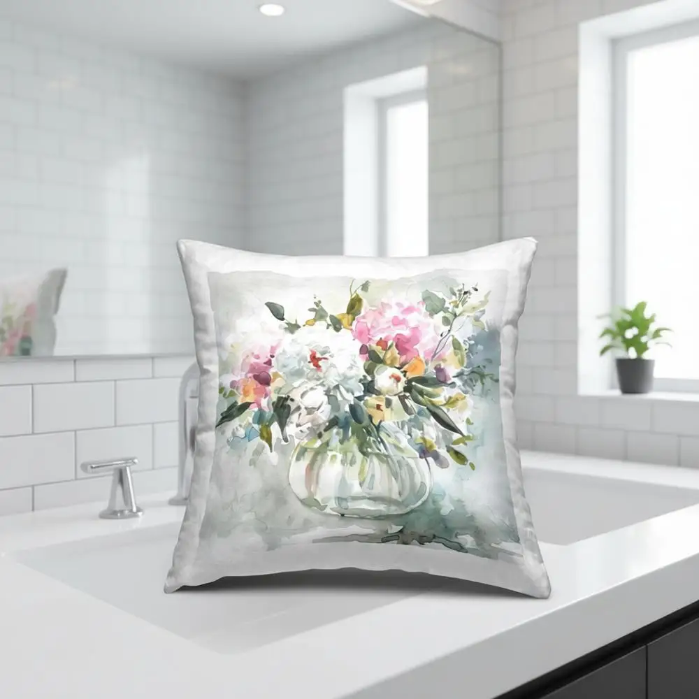 

Серая повседневная декоративная подушка для вазы, 18x7x18, для дома, Carol Robinson