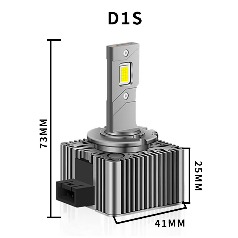 D1S LED Headlight HID D2S D3S D4S D5S D8S for BMW Mercedes Benz Audi Volkswagen plug and play 1:1 turbine car light bulb