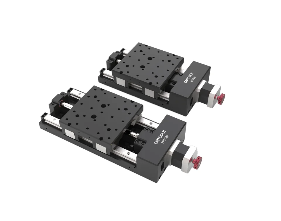 

EPSA Series Motorized Linear Motion Stages Standard Optics Instruments with Stepping Motor and Linear Sliding Guide