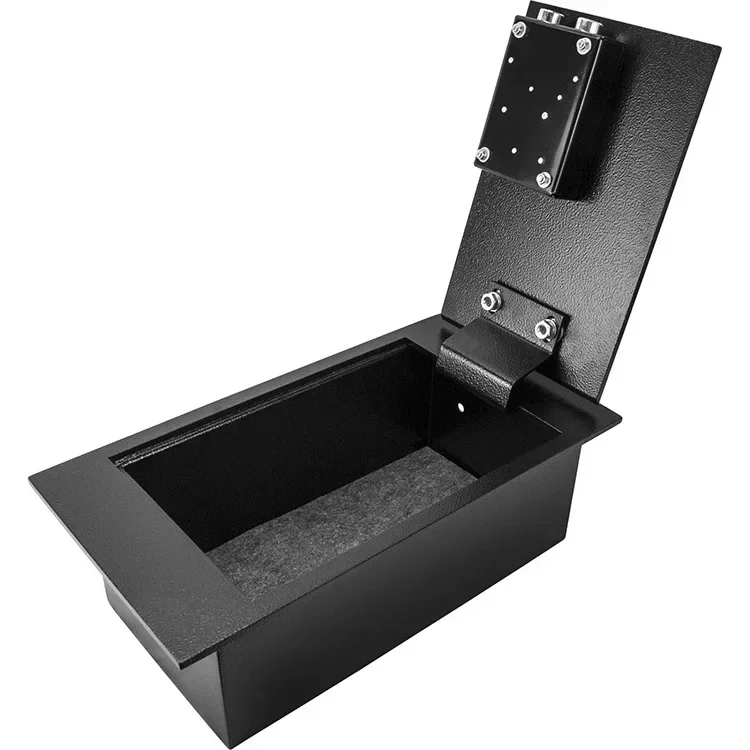 Durable Hidden And Minimalist Anti-theft Floor Box Company's  Anti-theft Double Layer Practical Anti-theft Storage Box