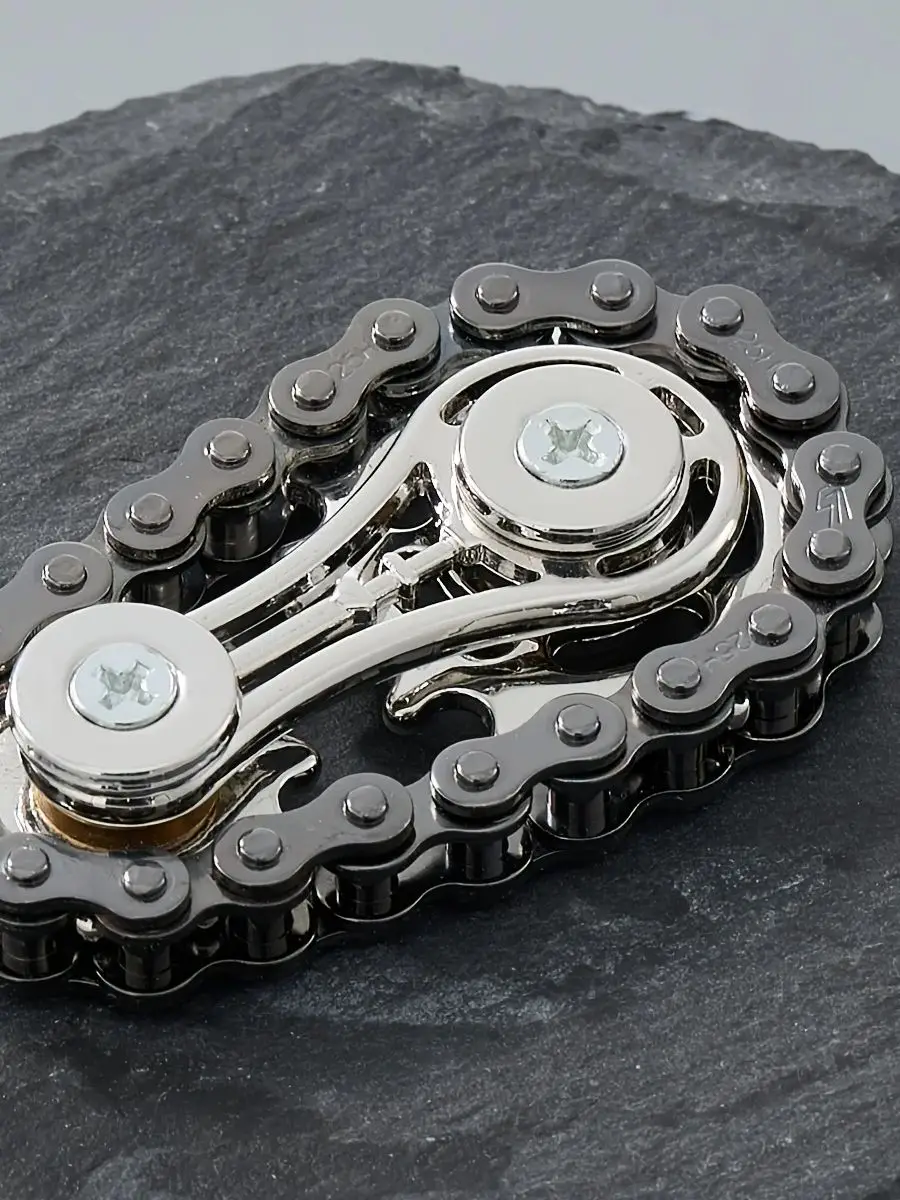 AliExpress NONE Sprockets Flywheel Finger tip Gyro Fidget Spinner Antistress Anxiety Metal Bike Chains Finger tip Gyro EDC Spinner Fidget Toys
