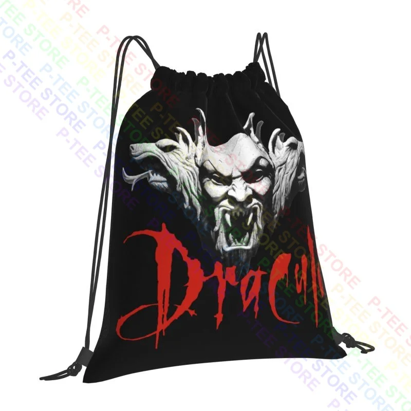 Dracula Bram Stoker Vampire Horror Movie Drawstring Bags Gym Bag Newest Portable Storage Bag Bags For Travel