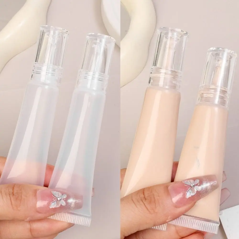 새로운 플라스틱 Dropper 빈 병 휴대용 리필 형 여행 병 포장 액세서리 리퀴드 파운데이션 소프트 튜브