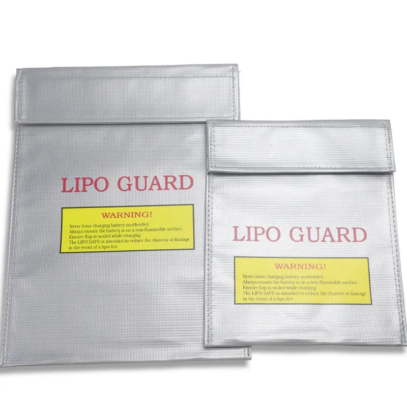 Lithium Battery Explosion-proof Fireproof Bag High Quality RC LiPo Battery Multi-functional Storage SafetyBag 30x23cm18x23cm New