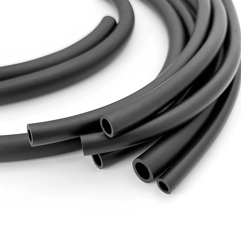NBR Black Rubber Fuel Line - 1M ID 2-2-3-4-6-8-10-12-14-16-18-19mm Oil/Pressure Resistant Flexible Delivery Pipe