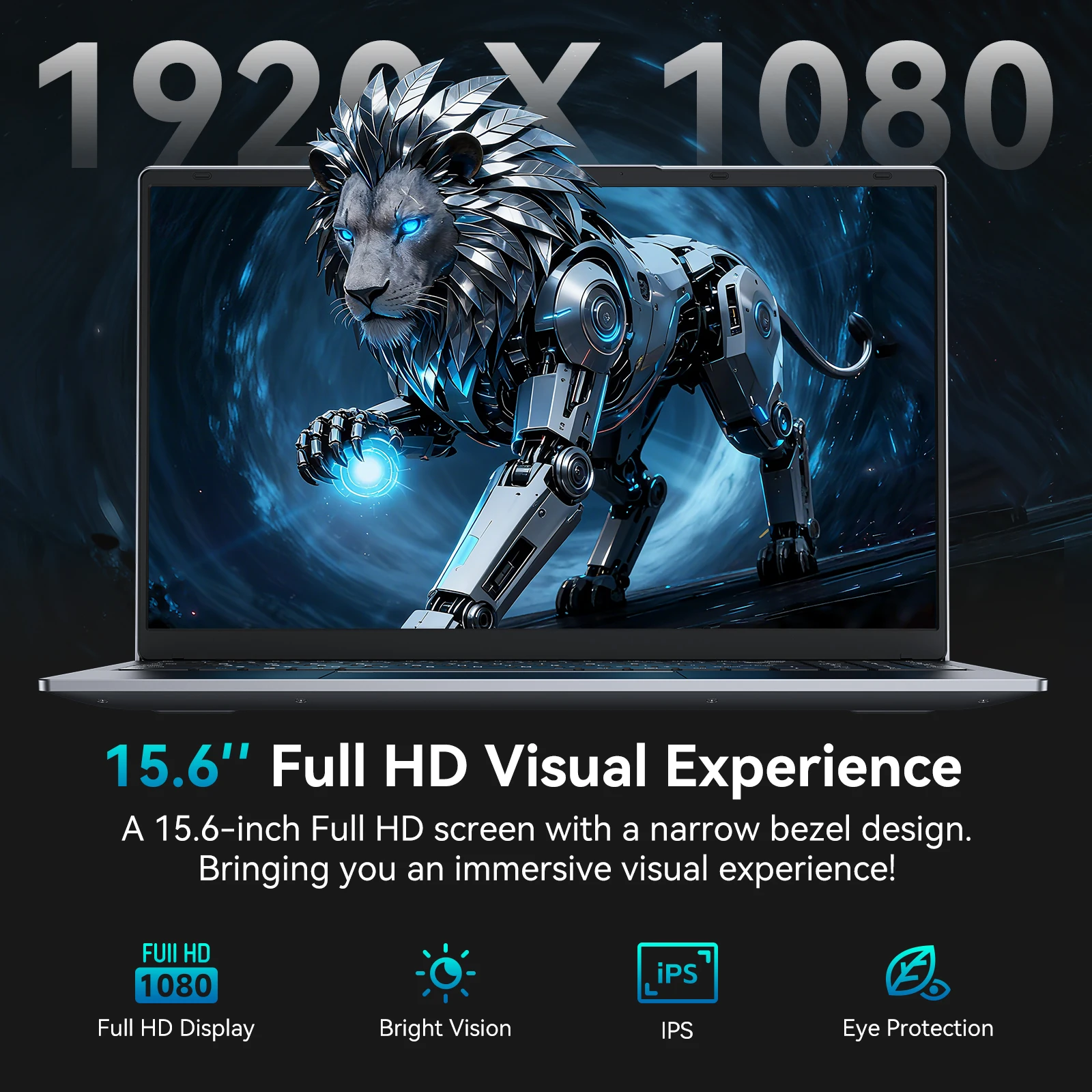 كمبيوتر محمول 15.6 بوصة شاشة كمبيوتر محمول FHD IPS ثنائي النواة حتى 3.4 جيجا هرتز 16 جيجا بايت رام 512 جيجا بايت SSD Win 11 للبث المنزلي للطلاب