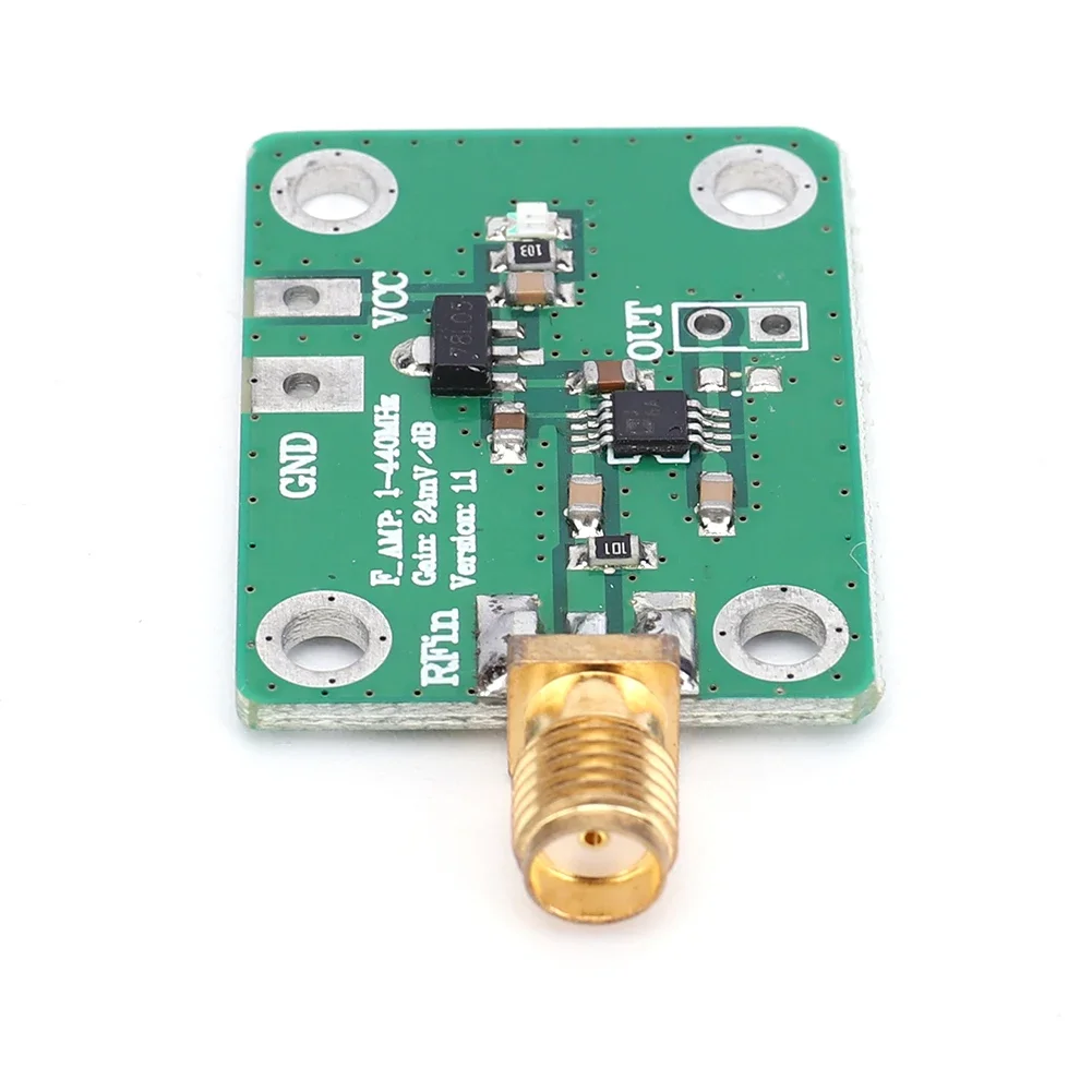 AD8310 Logarithmic Detector 7-15V 0.1--440 MHz RF Power Analyzer Board High Speed Power Detection Module High Frequency