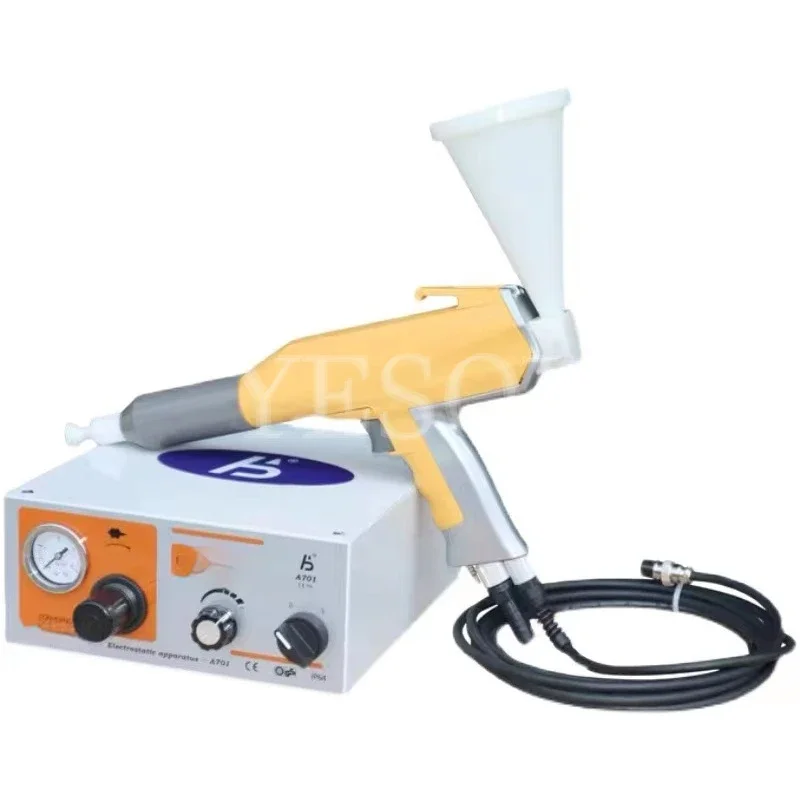 Electrostatic Spray Machine Digital Electrostatic Powder Coating Machine Portable Manual Spray Gun Coating Gun 220V 35W