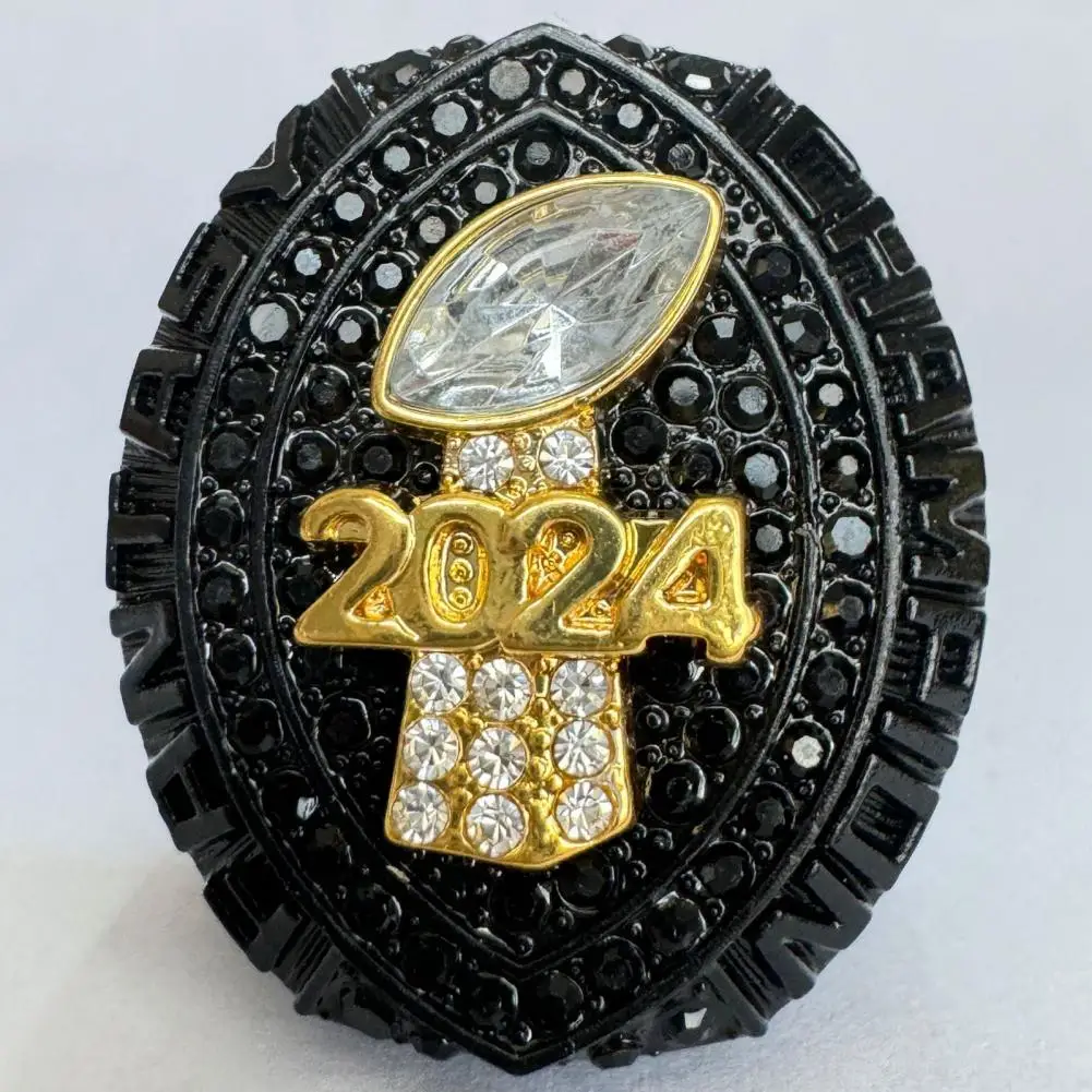 

Кольцо чемпионата в стиле фэнтези-футбола 2024, кольцо с трофеем, награда, медаль с деревянной коробкой для чемпиона футбольной лиги