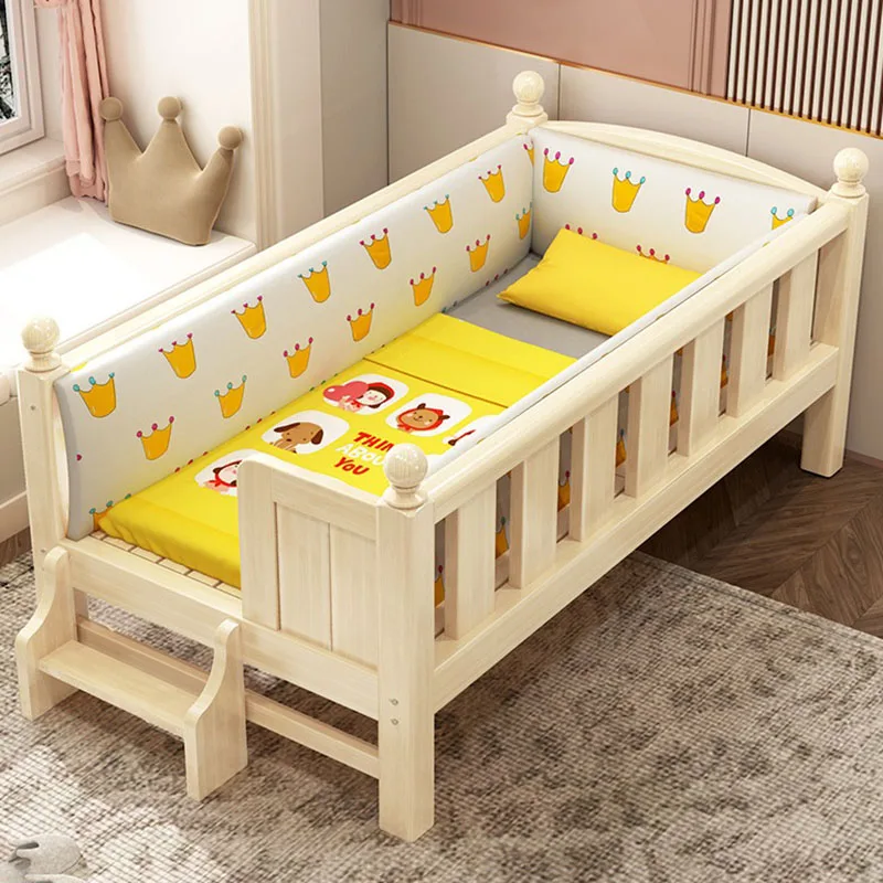 Made China Kids Bed Holder Stairs Bumper Toddler Floor Children Beds Mattresses Modern Letto Per Bambini Kids Furnitures