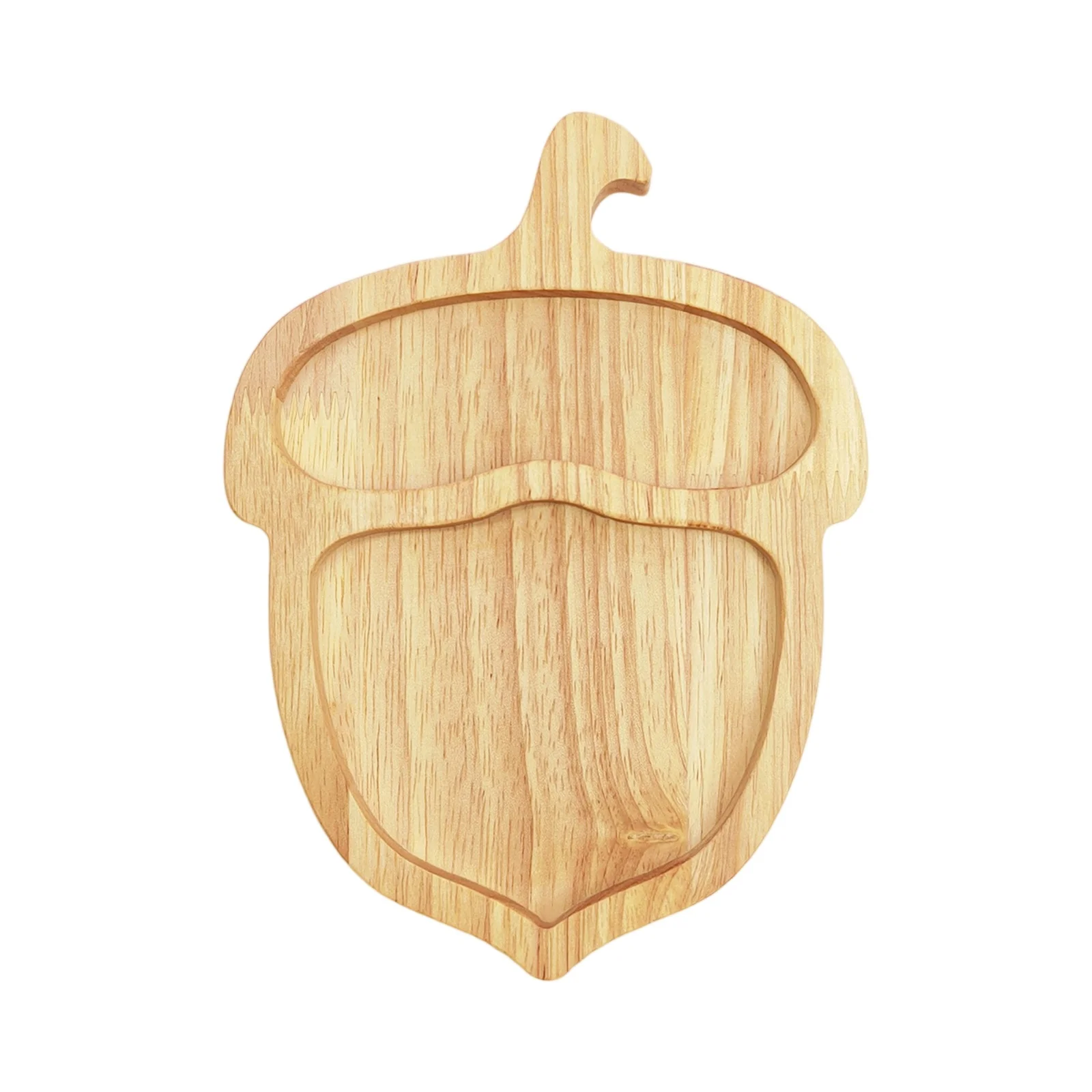 Wooden Serving Platter Easter Egg Bunny Decoration Tray Rustic Festivals Decorative Tray Board for Fruit Candy Multiuse Plates