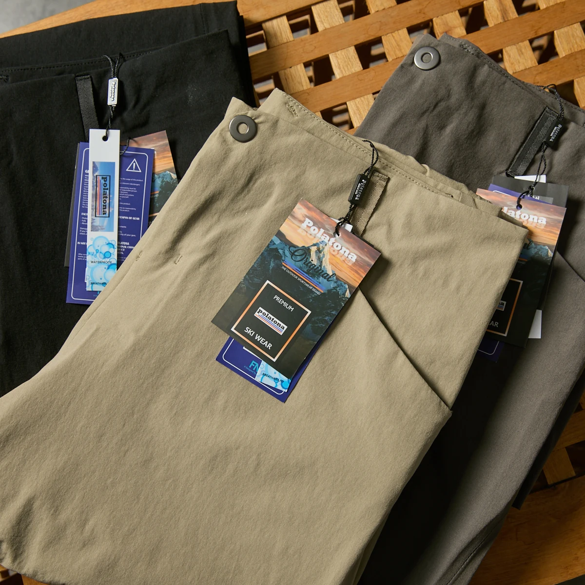 

Высококачественные мужские уличные водонепроницаемые брюки серии V с 3D-кроем, полностью проклеенными швами, модные городские повседневные брюки в стиле кэжуал