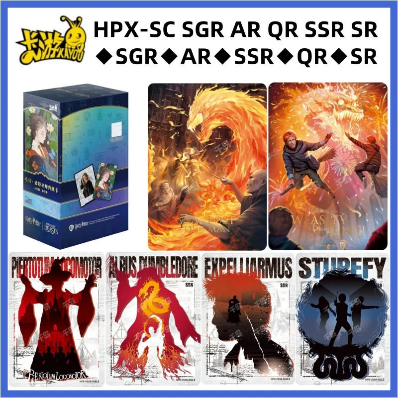 

KAYOU Harry Potter Cards Eternity Edition Series 4 Wizards Collector Cards - Wizarding World Academy Anime Peripheral Gifts