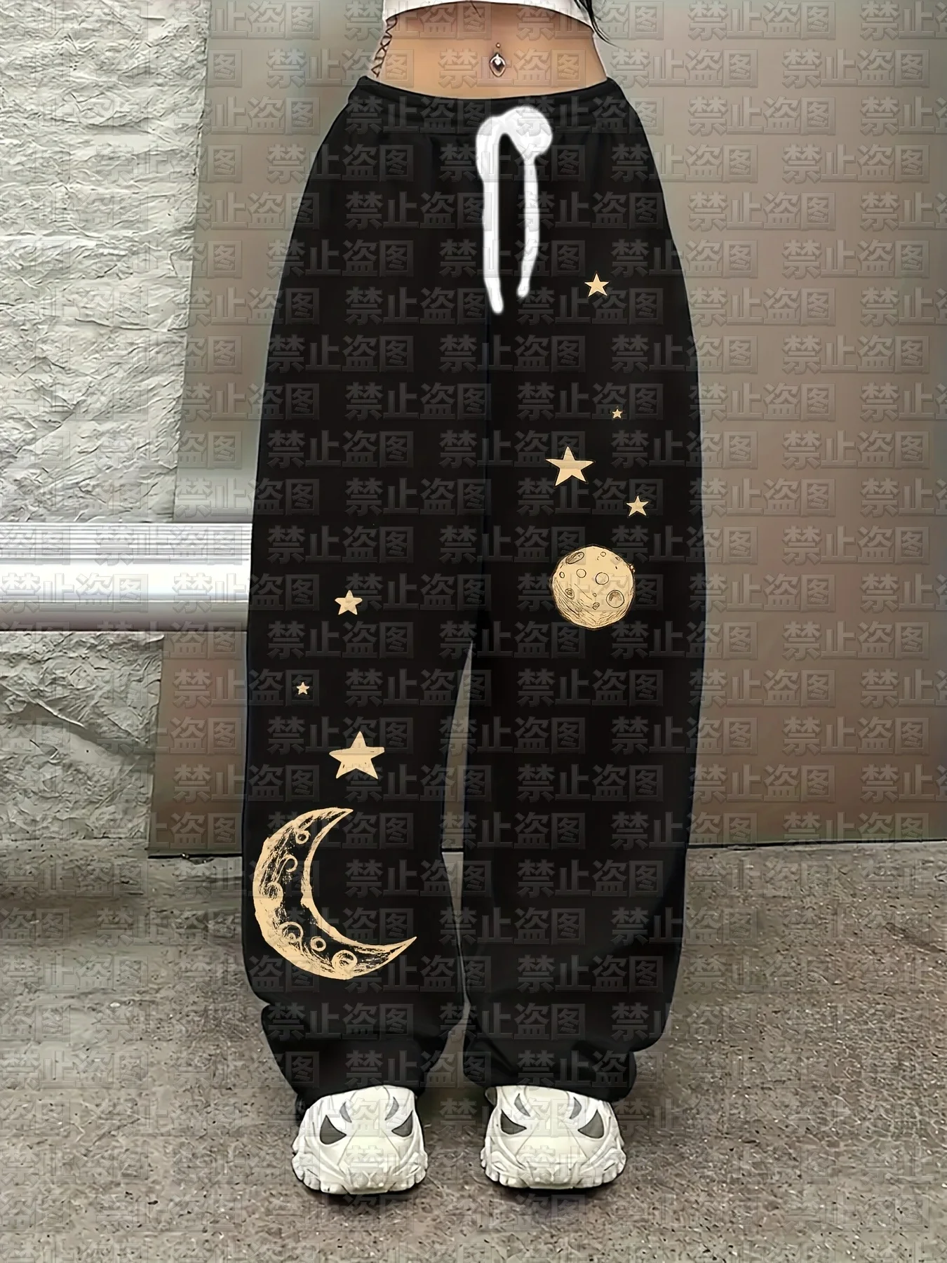 2026 Summer Fashion New Style Vintage Night Sky Pattern Fast Dry Sports Casual Pants Hip Hop Street Wear Loose Trousers for Kids
