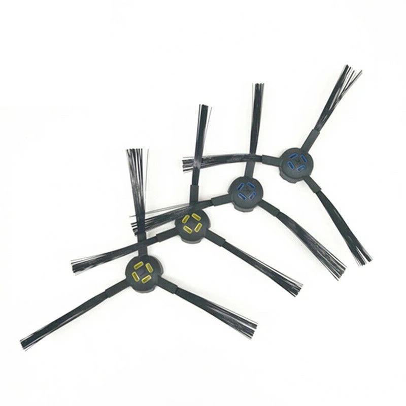 4 buah sikat samping untuk Ilife X750 V8S V80 V8 pengganti Penyedot Debu