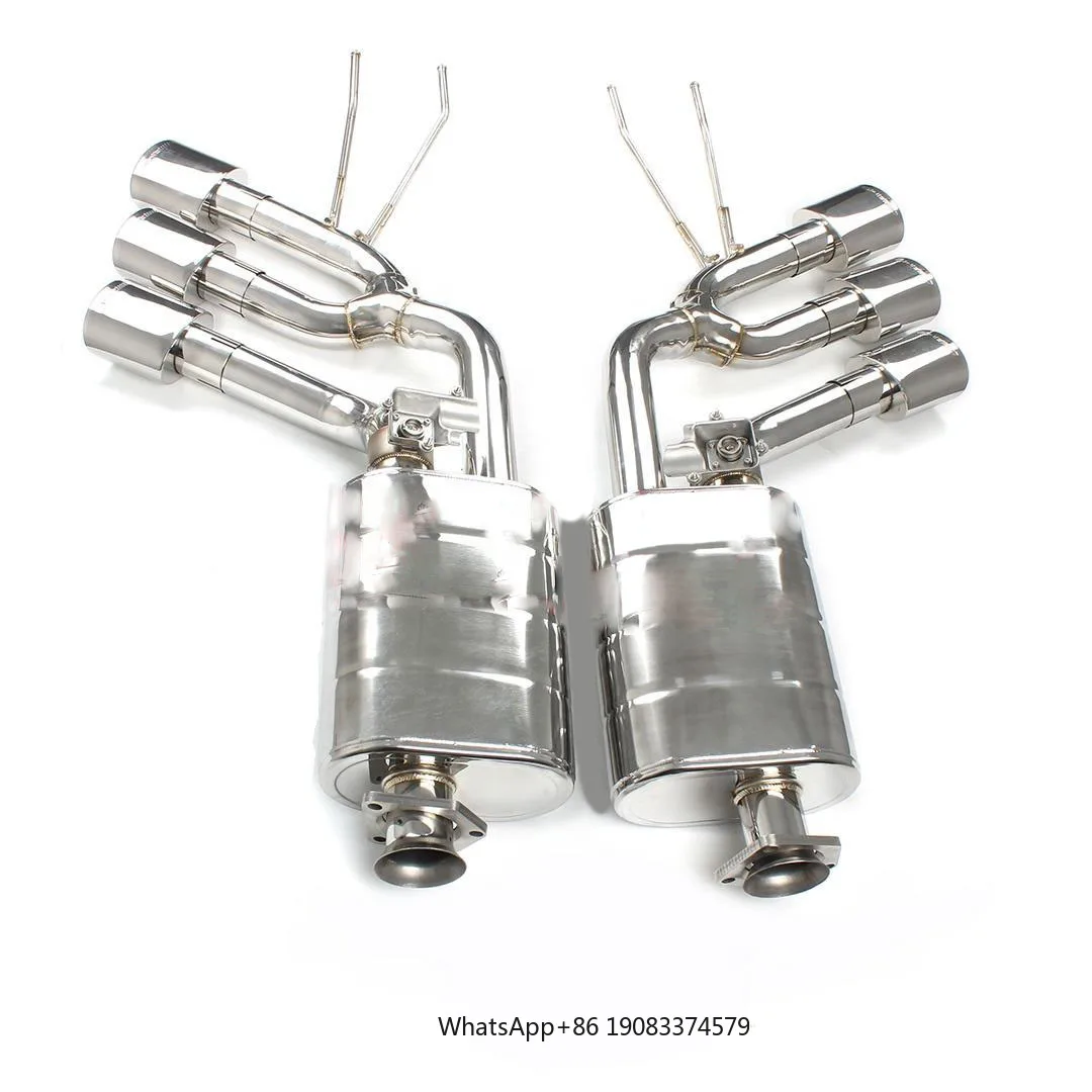 

Заводская цена из нержавеющей стали Valvetronic Cat-back выхлопные трубы средняя секция для выхлопной системы Mercedes Benz W464 W463a G63 G500