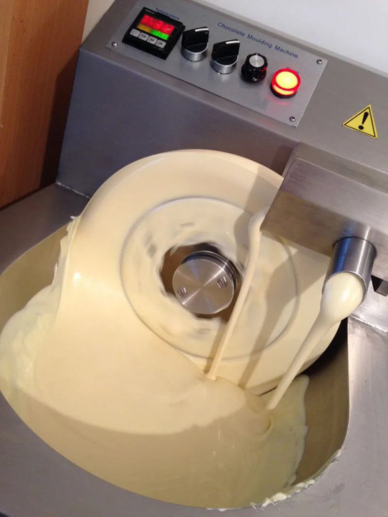 스테인레스 스틸 전기 온도 조절식 초콜릿 템퍼링 기계, 용융 메이커, 소형 탁상 초콜릿 기계, 8KG