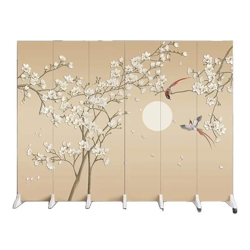 

Thousand miles of rivers and mountains map partition screen, hotel Chinese landscape painting screen partition