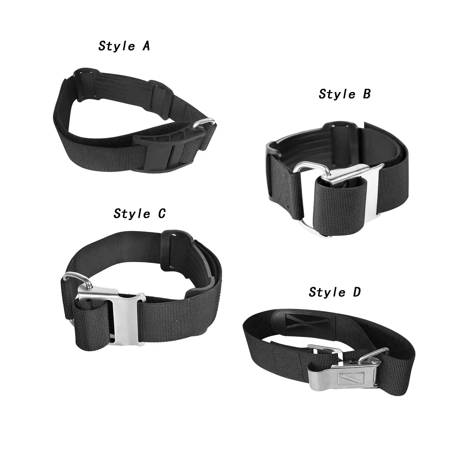 Scuba Diving Tank Band Premium with Buckle Diving Tank Strap for Underwater Water Sports Snorkeling Freediving BCD Tank Cylinder