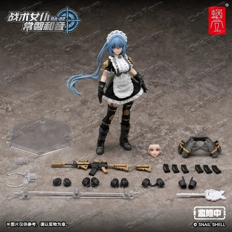 

New in Stock Snail Shell RA-02 Tactical Maid Tokiwa Kazune 1/12 Movable Cloth Doll Figure Model Gift Collection