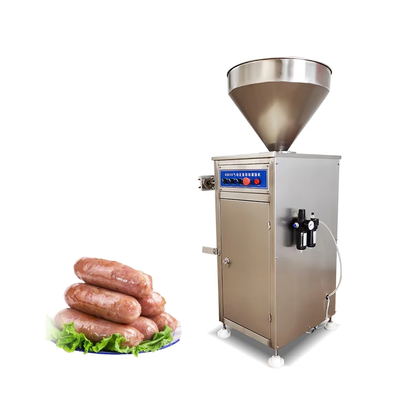 Full-automatic Sausage Enema Machine/Pneumatic Quantitative Twisting Enema Machine/Quantitative Sausage Filling Machine OME