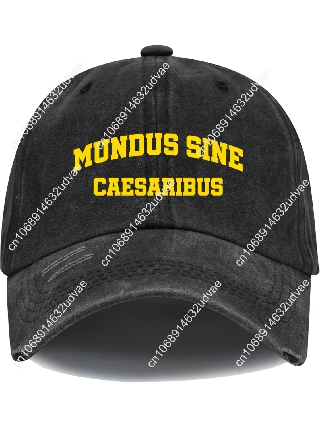 

Mundus Sine Caesaribus Hat, Mundus Sine Caesaribus Baseball Cap Women Hats Men Caps