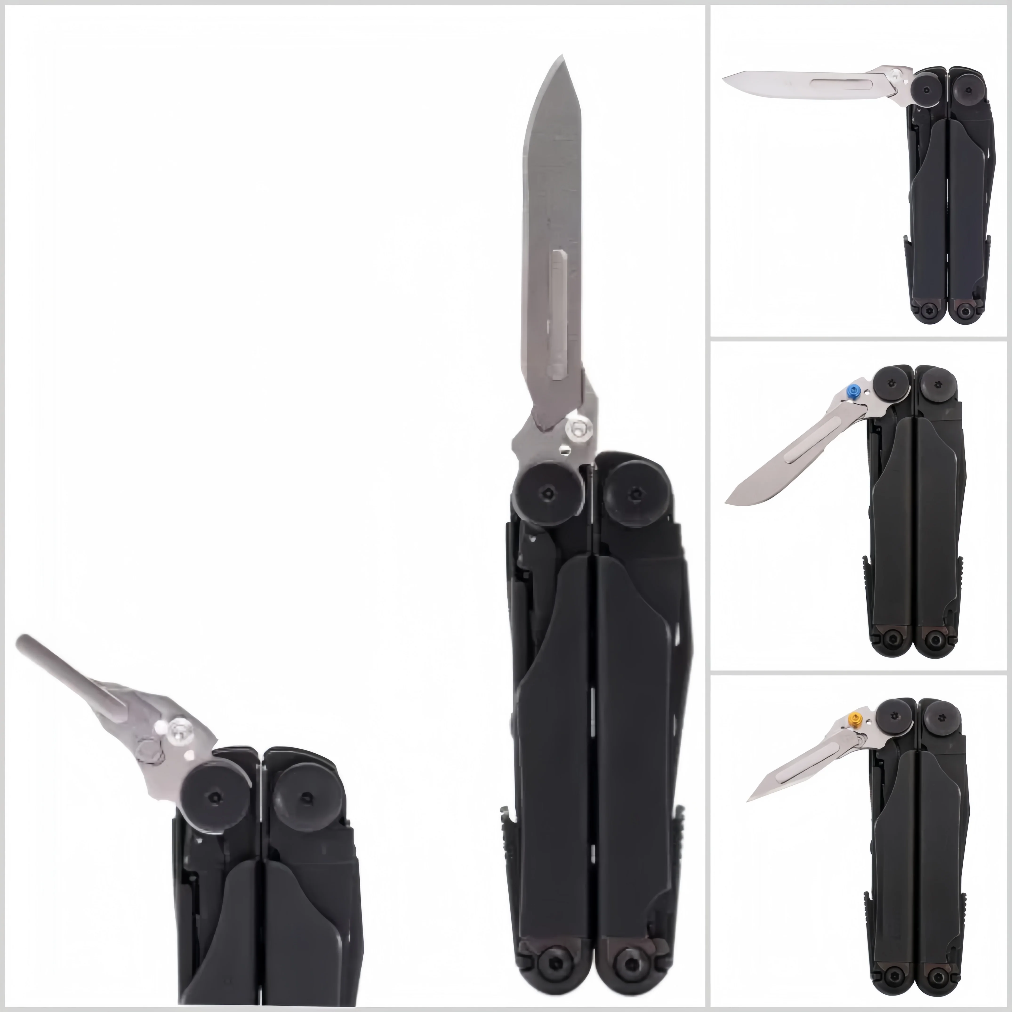 1 pcs Adapter No.60 Surgical Blade Scalpel Handle with Thumb Grip For Leatherman Charge TTI Wave Signal CNC DIY Accessories